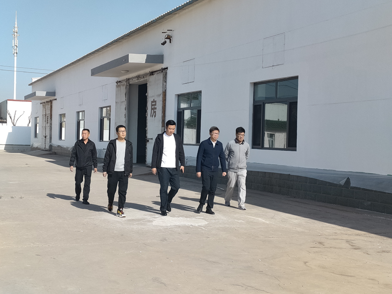 石嘴山市副市長、惠農(nóng)區(qū)委書記王宇翔蒞臨寧夏興康恒潤農(nóng)業(yè)科技發(fā)展有限公司調(diào)研指導(dǎo)